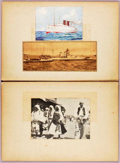 Branco contra o céu - Árabes, pasta de estudo para o livro Concealing Coloration in the Animal Kingdom de Abbott Handerson Thayer