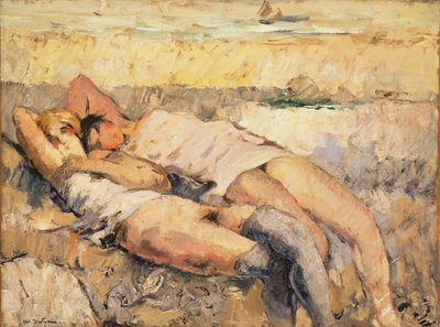 Dois amigos, c.1925 de Abel Bertram