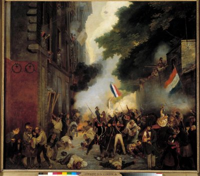 Episódio da Revolução de 1830, Dia de Julho: Ataque do quartel na Rua Babylon em 29 de Julho de Abel Lordon