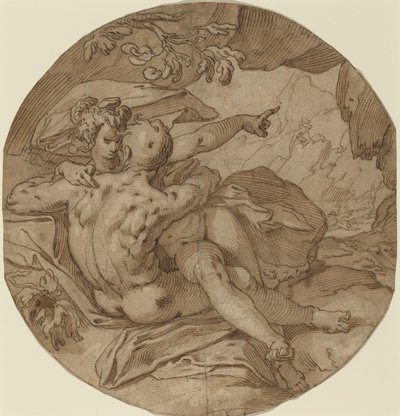 Acis e Galatea de Abraham Bloemaert