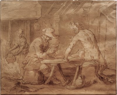 O Satyr do Agricultor de Abraham Bloemaert
