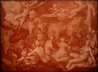 Banquete dos Deuses de Abraham Bloemaert