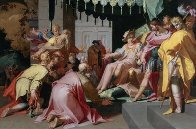 José e seus irmãos de Abraham Bloemaert