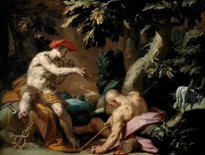 Mercúrio, Argus e Io, ca 1592 de Abraham Bloemaert