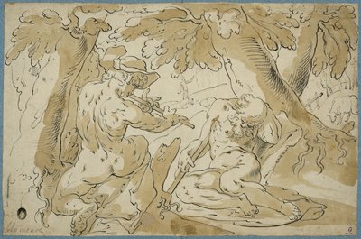 Mercúrio e Argos de Abraham Bloemaert