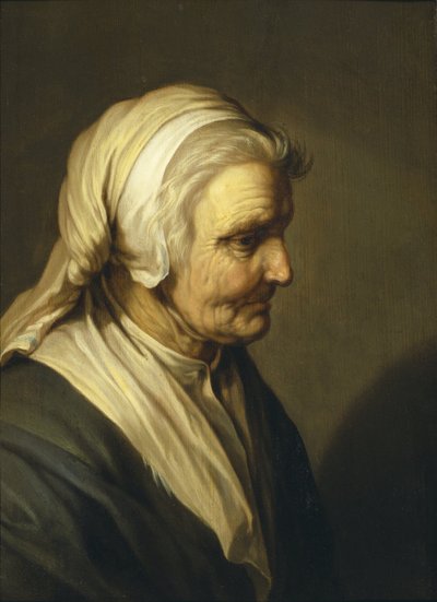 Mulher idosa de Abraham Bloemaert
