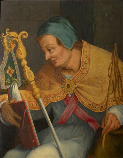 Santo: Ambrósio, Arcebispo de Milão. de Abraham Bloemaert