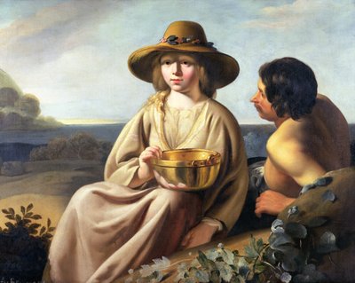 Pastor e pastora de Abraham Bloemaert