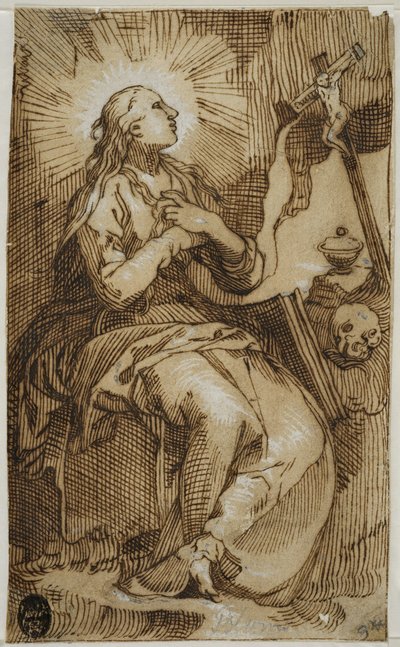 Santa Maria Madalena de Abraham Bloemaert