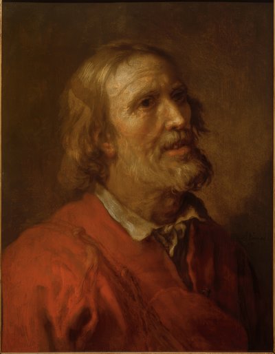 Chefe de estudo de um homem velho de Abraham Bloemaert