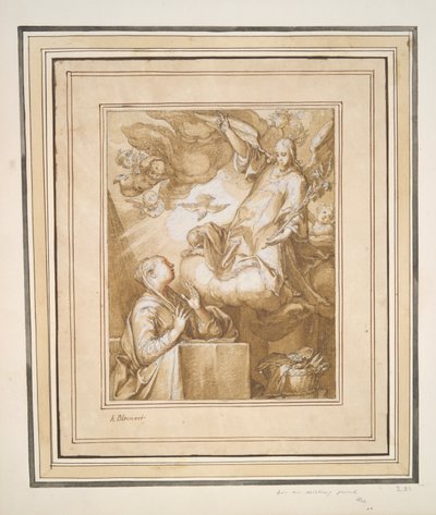 A Anunciação de Abraham Bloemaert