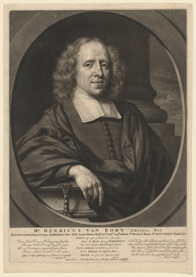 Senhor. Henrique de Nascimento de Abraham Blooteling, after Nicolaes Maes