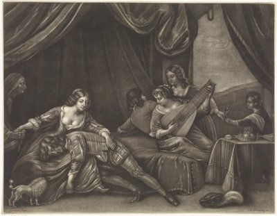 O filho pródigo no bordel de Abraham Bloteling (possibly)