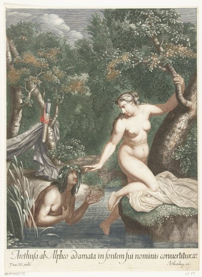 Alfeus e Arethusa de Abraham Bloteling