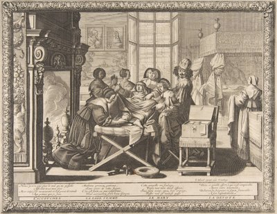 Parto, 1633. de Abraham Bosse