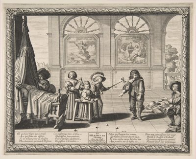 Infância, 1636. de Abraham Bosse