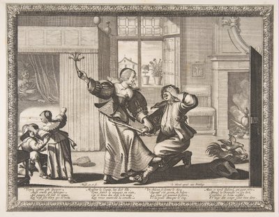 Marido-Batedor, ca. 1633 de Abraham Bosse