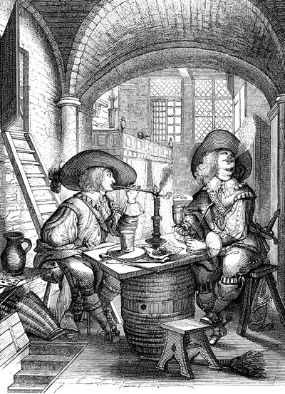 Tabaco, século XVII de Abraham Bosse