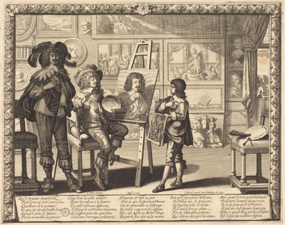 O nobre pintor de Abraham Bosse
