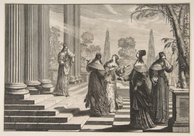 As Virgens Insensatas Rejeitadas de Abraham Bosse
