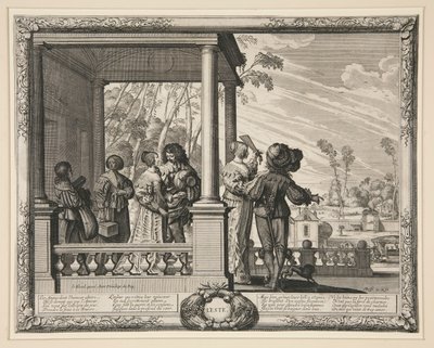 As Quatro Estações: Verão de Abraham Bosse