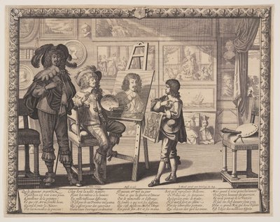 O nobre pintor de Abraham Bosse