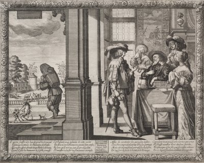 O filho pródigo de Abraham Bosse