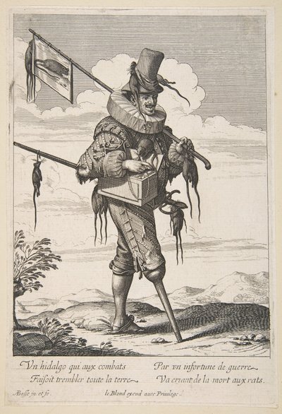 O Ratcatcher, de meados a final do século XVII. de Abraham Bosse