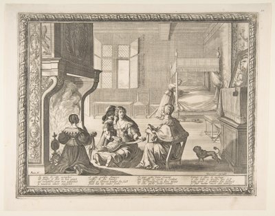 Visita da Enfermeira de Abraham Bosse