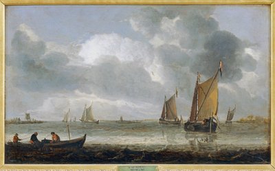A marinha prateada ... de Abraham Hendricksz van Beyeren