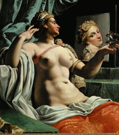 Lascivia (óleo sobre tela) de Abraham Janssens