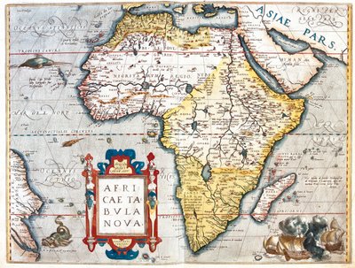 África de Abraham Ortelius