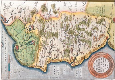 Nord-Pas de Calais , França de Abraham Ortelius