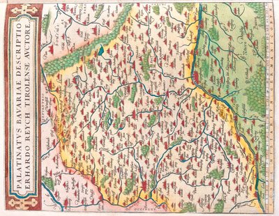 Estado: Baviera, Alemanha de Abraham Ortelius