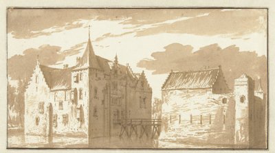 Castelo de Langerak de Abraham Rademaker