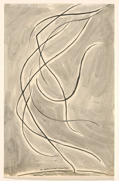 Abstracção de Dança: Isadora Duncan. (ou de Abraham Walkowitz