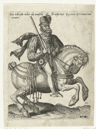 comandante cavaleiro alemão de Abraham de Bruyn (attributed to)