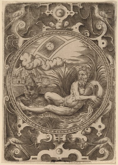 Cebren (O Deus do Rio) de Abraham de Bruyn