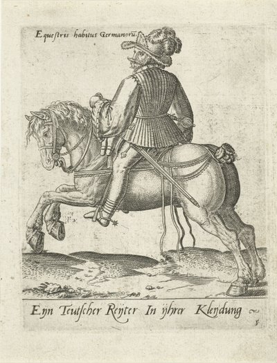 cavaleiro alemão de Abraham de Bruyn