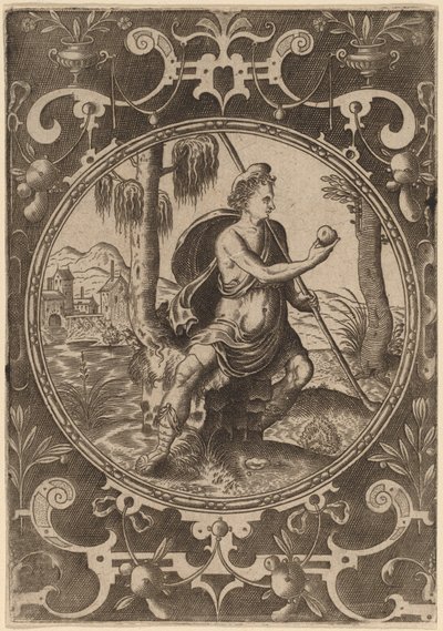 Paris com a maçã de Abraham de Bruyn