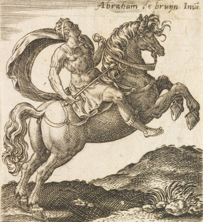 Tito Vespasiano de Doze Césares a Cavalo, ca. 1565-1587., c. 1565-1587. de Abraham de Bruyn