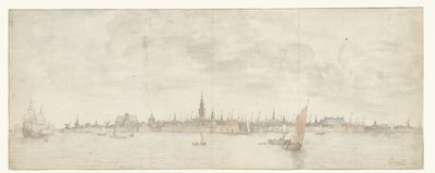 Vista de Vlissingen de Abraham de Verwer