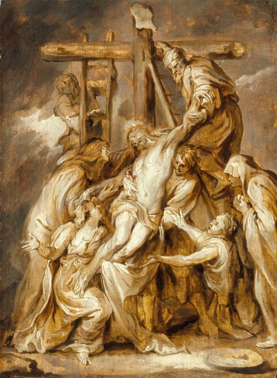 A deposição da cruz de Abraham van Diepenbeeck