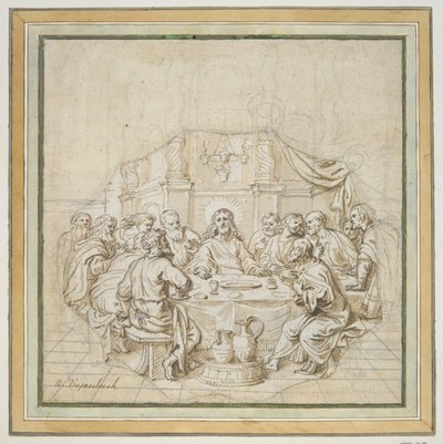 A última Ceia de Abraham van Diepenbeeck