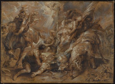 A conversão de São Paulo de Abraham van Diepenbeeck after Peter Paul Rubens