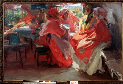 Os visitantes de Abram Efimovich Arkhipov
