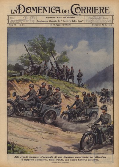 Para ótimas manobras de Achille Beltrame