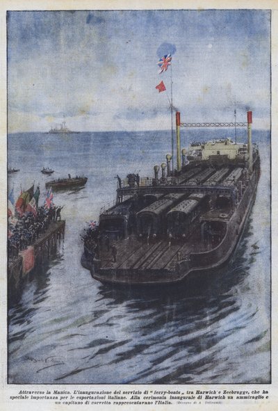 Através do canal de Achille Beltrame