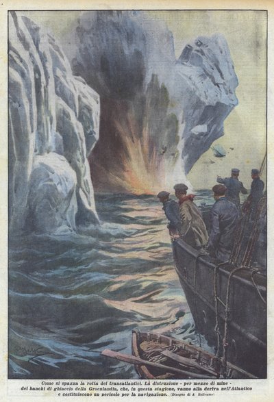 Como varrer a rota transatlântica de Achille Beltrame