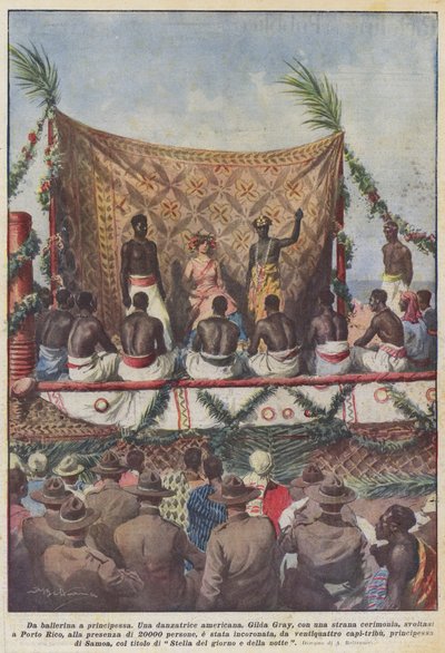Da dançarina da princesa de Achille Beltrame